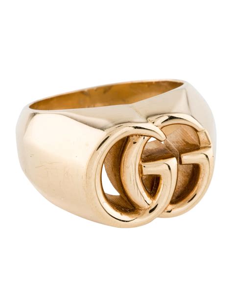 mens gucci gold ring